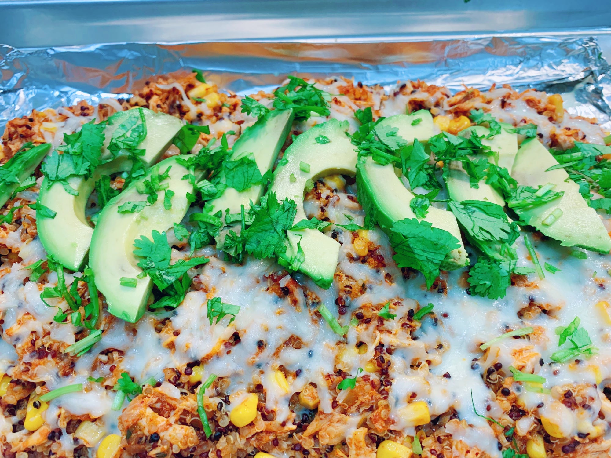 Healthy Chicken Enchilada (Quinoa Version)