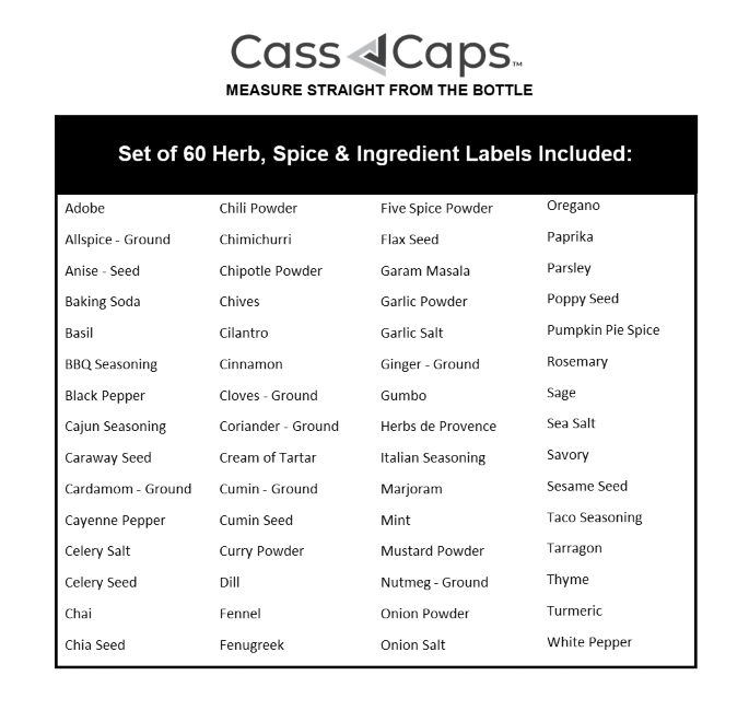 CassCaps 12-Pack Set